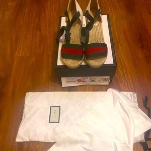 Gucci wedge signature Esperdrille’s